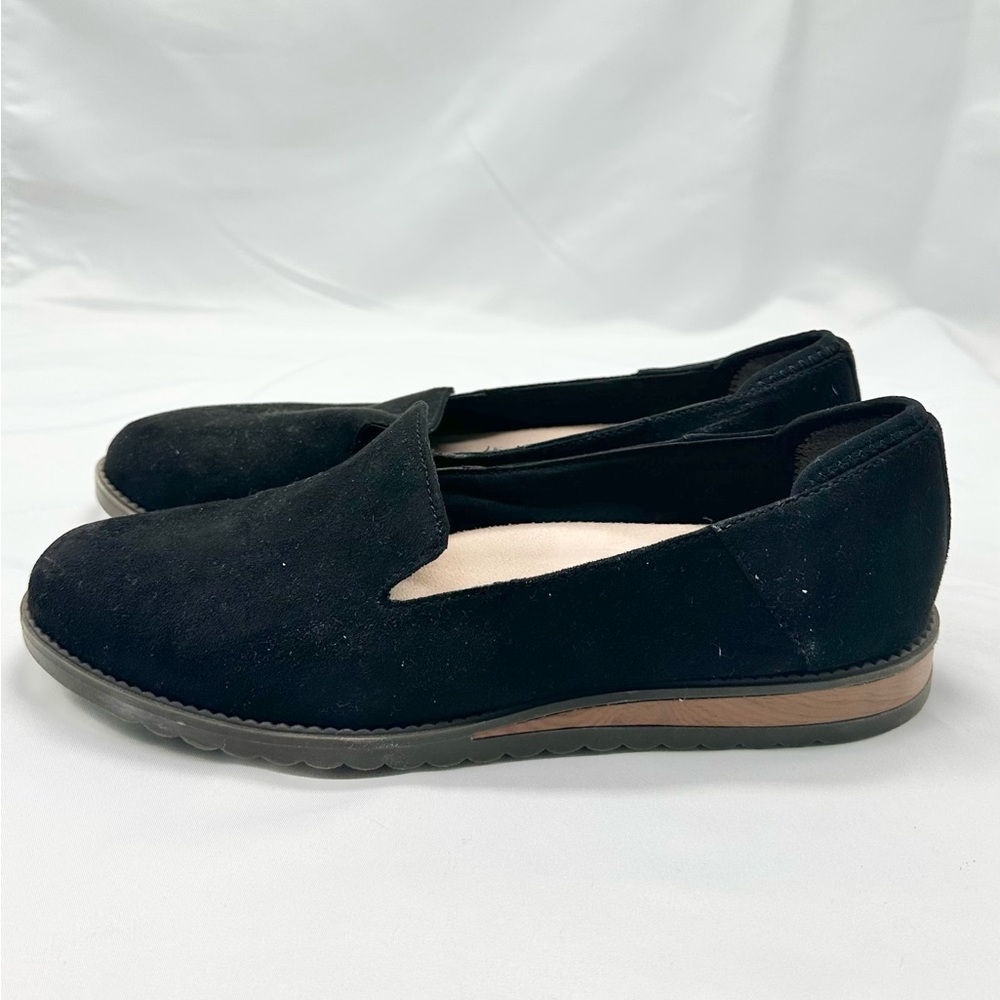 Naturalizer Soul Jetset Dr. Scholl’s Leather Loafers Black Size 9